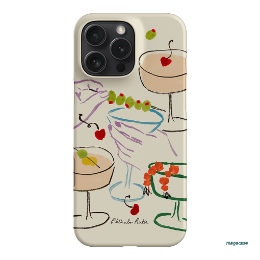 Cosmopolitan Dreams Printed Phone Cases by Phthalo Ruth - The Dairy
