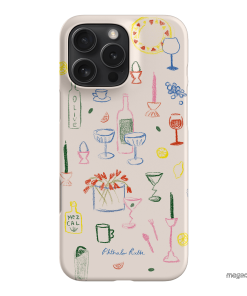 Dinnerware Printed Phone Cases iPhone 16 Pro Max / Snap by Phthalo Ruth - The Dairy