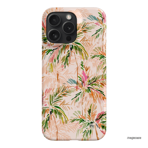 Hawaiian Palms Printed Phone Cases iPhone 16 Pro Max / Snap by Cass Deller - The Dairy
