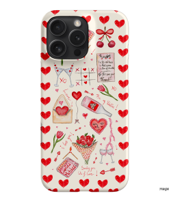 Love Note Printed Phone Cases iPhone 16 Pro Max / Snap by BG. Studio - The Dairy