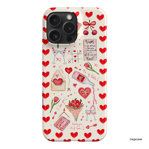 Love Note Printed Phone Cases iPhone 16 Pro Max / Snap by BG. Studio - The Dairy