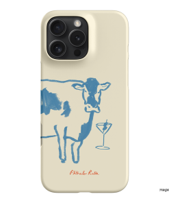 Mootini Blue Printed Phone Cases by Phthalo Ruth - The Dairy