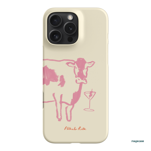Mootini Pink Printed Phone Cases by Phthalo Ruth - The Dairy