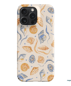 Shells & Swirls Printed Phone Cases by Cass Deller - The Dairy