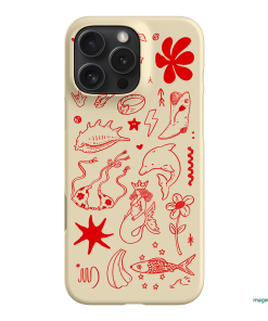 Spiced Cowboy Cream Printed Phone Cases iPhone 16 Pro Max / Snap by Easty Beasty - The Dairy