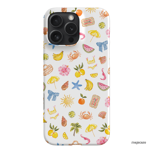 Summer Icons Printed Phone Cases iPhone 16 Pro Max / Snap by Cass Deller - The Dairy