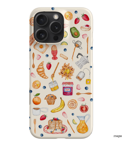 Sunday Breakfast Printed Phone Cases iPhone 16 Pro Max / Snap by BG. Studio - The Dairy