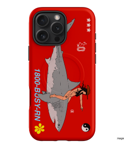 1800-Busy Rn in Red Printed Phone Cases iPhone 16 Pro Max / Armoured MagSafe by Easty Beasty - The Dairy