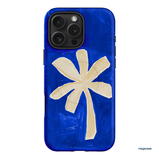 Bleu Palm Printed Phone Cases iPhone 16 Pro Max / Armoured MagSafe by Charlie Taylor - The Dairy