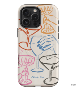Cheers Multi Printed Phone Cases iPhone 16 Pro Max / Armoured MagSafe by Phthalo Ruth - The Dairy