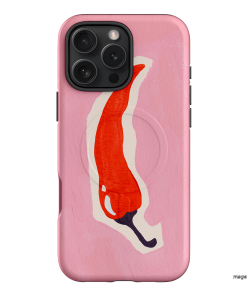 Chilli Printed Phone Cases iPhone 16 Pro Max / Armoured MagSafe by Studio Bon - The Dairy