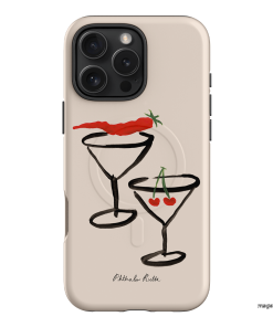 Chilli Cherry Printed Phone Cases by Phthalo Ruth - The Dairy
