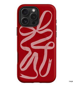 Cupid's Bow Printed Phone Cases iPhone 16 Pro Max / Armoured MagSafe by Jasmine Dowling - The Dairy
