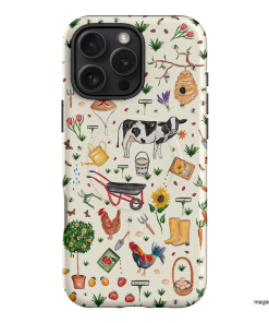Farm Stay Printed Phone Cases iPhone 16 Pro Max / Armoured MagSafe by BG. Studio - The Dairy