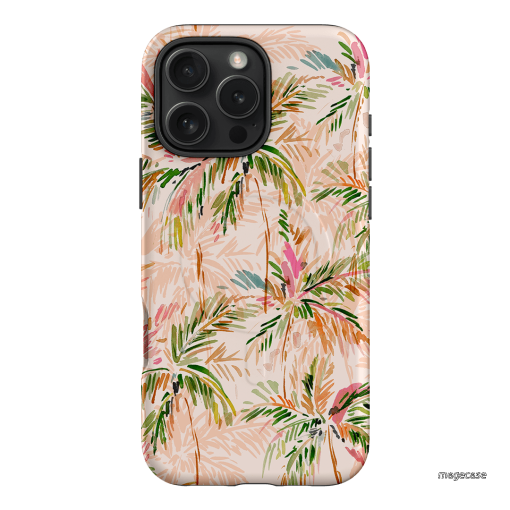 Hawaiian Palms Printed Phone Cases iPhone 16 Pro Max / Armoured MagSafe by Cass Deller - The Dairy