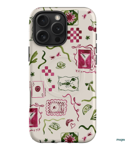 Martini Gal Printed Phone Cases iPhone 16 Pro Max / Armoured MagSafe by Charlie Taylor - The Dairy