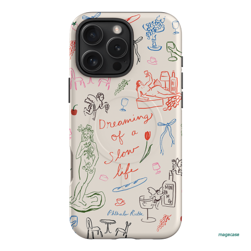 Muse Dreams Printed Phone Cases iPhone 16 Pro Max / Armoured MagSafe by Phthalo Ruth - The Dairy
