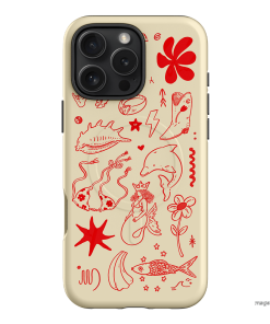 Spiced Cowboy Cream Printed Phone Cases iPhone 16 Pro Max / Armoured MagSafe by Easty Beasty - The Dairy