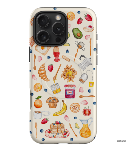 Sunday Breakfast Printed Phone Cases iPhone 16 Pro Max / Armoured MagSafe by BG. Studio - The Dairy