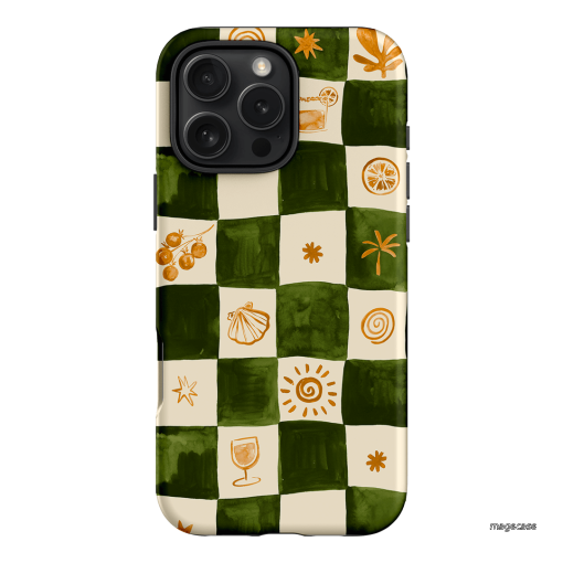 Afternoon Mezze Printed Phone Cases iPhone 16 Pro Max / Armoured by Charlie Taylor - The Dairy