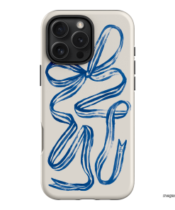 Bowerbird Ribbon Printed Phone Cases iPhone 16 Pro Max / Armoured by Jasmine Dowling - The Dairy