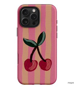 Cherry On Top Printed Phone Cases iPhone 16 Pro Max / Armoured by Amy Gibbs - The Dairy