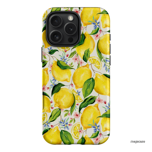 Citrus Lemon Printed Phone Cases iPhone 16 Pro Max / Armoured by Ellie Mae - The Dairy