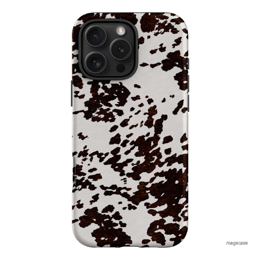 Cowhide Charm Printed Phone Cases iPhone 16 Pro Max / Armoured by The Dairy - The Dairy