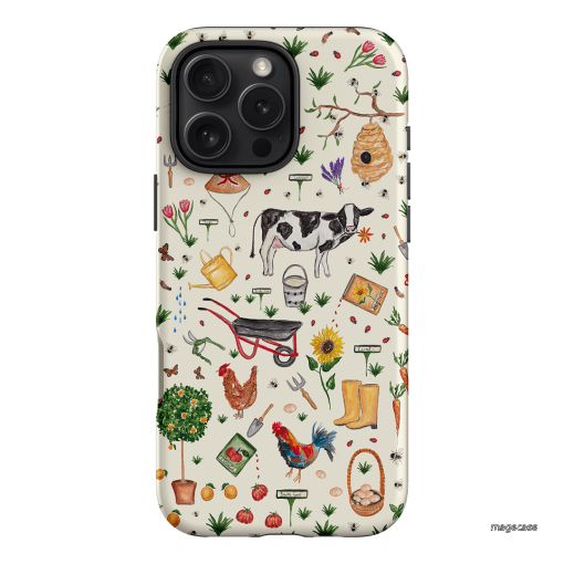 Farm Stay Printed Phone Cases iPhone 16 Pro Max / Armoured by BG. Studio - The Dairy