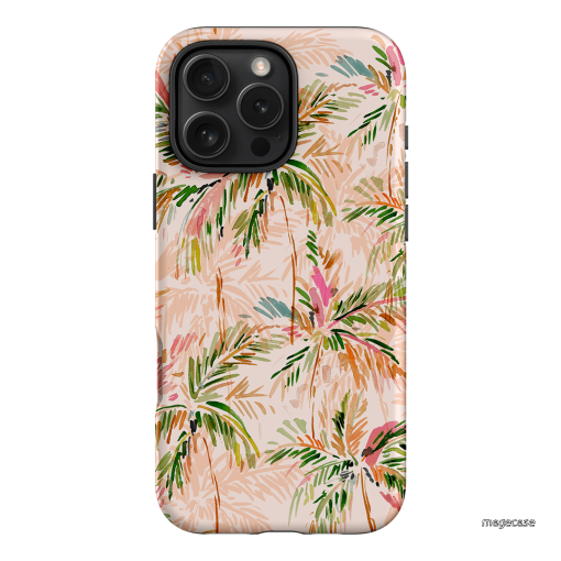 Hawaiian Palms Printed Phone Cases iPhone 16 Pro Max / Armoured by Cass Deller - The Dairy