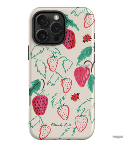 Ladybug Hour Printed Phone Cases iPhone 16 Pro Max / Armoured by Phthalo Ruth - The Dairy