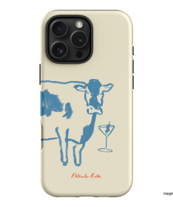 Mootini Blue Printed Phone Cases by Phthalo Ruth - The Dairy