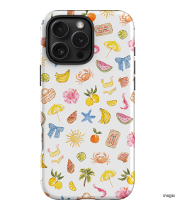 Summer Icons Printed Phone Cases iPhone 16 Pro Max / Armoured by Cass Deller - The Dairy