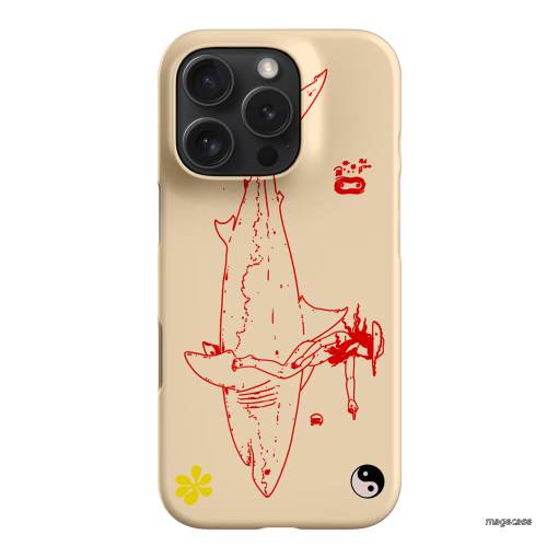 1800-Busy-Rn in Cream Printed Phone Cases iPhone 16 Pro / Snap by Easty Beasty - The Dairy