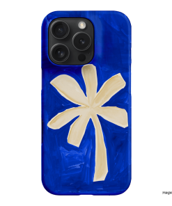 Bleu Palm Printed Phone Cases iPhone 16 Pro / Snap by Charlie Taylor - The Dairy