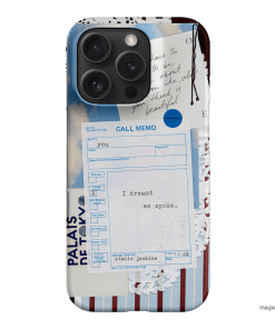 Call Memo Printed Phone Cases iPhone 16 Pro / Snap by Jasmine Dowling - The Dairy