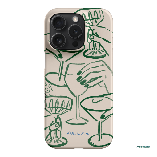 Cheers Printed Phone Cases iPhone 16 Pro / Snap by Phthalo Ruth - The Dairy