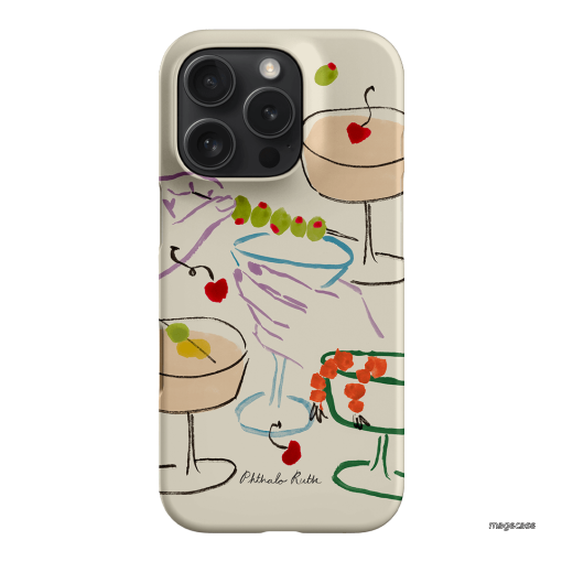 Cosmopolitan Dreams Printed Phone Cases by Phthalo Ruth - The Dairy