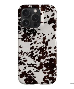 Cowhide Charm Printed Phone Cases iPhone 16 Pro / Snap by The Dairy - The Dairy