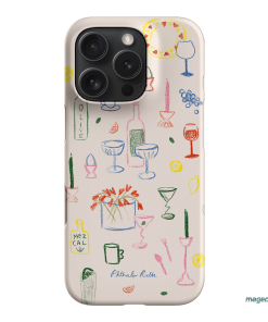 Dinnerware Printed Phone Cases iPhone 16 Pro / Snap by Phthalo Ruth - The Dairy