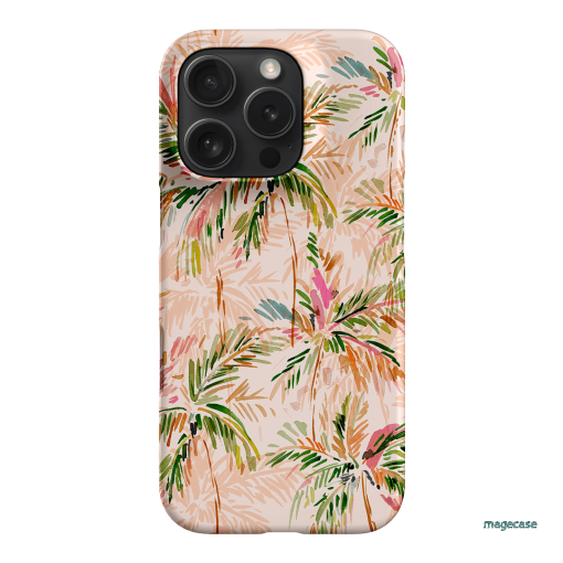 Hawaiian Palms Printed Phone Cases iPhone 16 Pro / Snap by Cass Deller - The Dairy