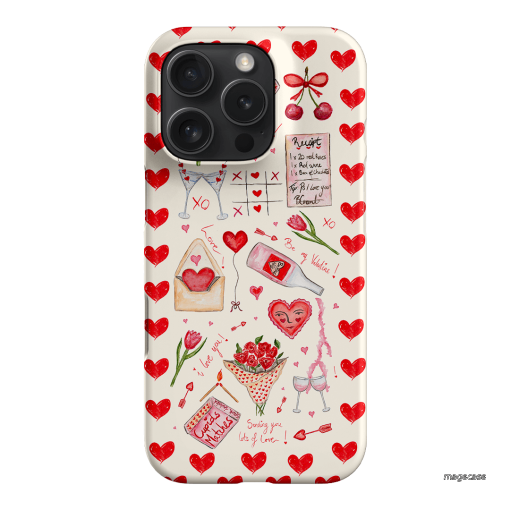 Love Note Printed Phone Cases iPhone 16 Pro / Snap by BG. Studio - The Dairy