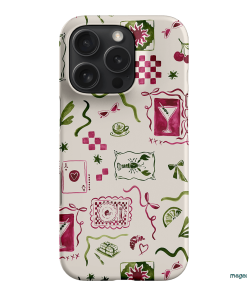 Martini Gal Printed Phone Cases iPhone 16 Pro / Snap by Charlie Taylor - The Dairy