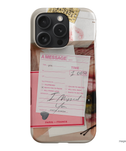 Missed Call Printed Phone Cases iPhone 16 Pro / Snap by Jasmine Dowling - The Dairy