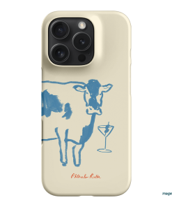 Mootini Blue Printed Phone Cases by Phthalo Ruth - The Dairy