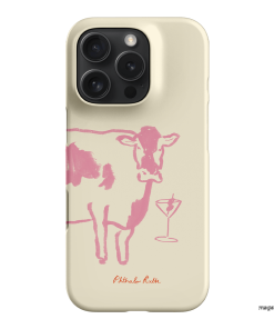 Mootini Pink Printed Phone Cases by Phthalo Ruth - The Dairy