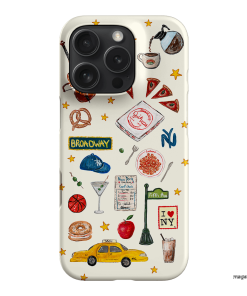NYC Light Printed Phone Cases iPhone 16 Pro / Snap by BG. Studio - The Dairy