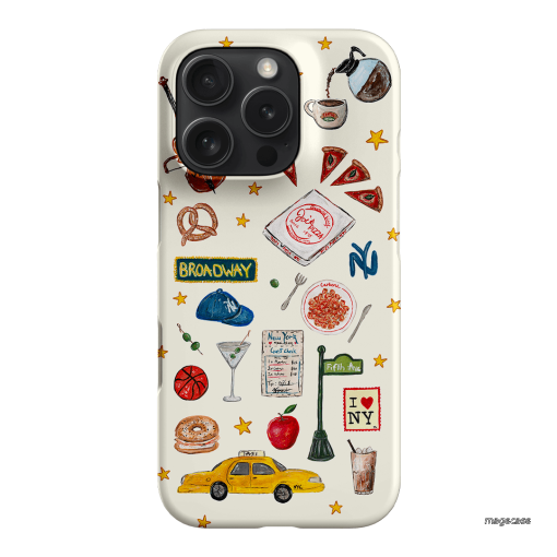 NYC Light Printed Phone Cases iPhone 16 Pro / Snap by BG. Studio - The Dairy