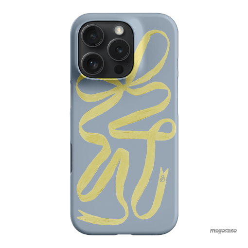 Sorbet Ribbon Printed Phone Cases iPhone 16 Pro / Snap by Jasmine Dowling - The Dairy