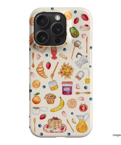 Sunday Breakfast Printed Phone Cases iPhone 16 Pro / Snap by BG. Studio - The Dairy